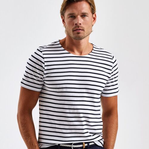 Men's Marinière coastal short sleeve tee Thumbnail