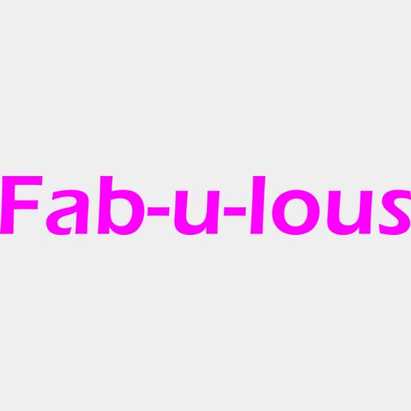 1017 Fab u lous PINK Thumbnail