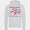 Cross neck hoodie Thumbnail