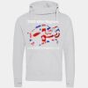 Cross neck hoodie Thumbnail