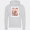 Cross neck hoodie Thumbnail