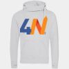 Cross neck hoodie Thumbnail