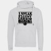Cross neck hoodie Thumbnail