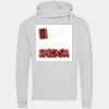 Cross neck hoodie Thumbnail
