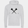 Cross neck hoodie Thumbnail