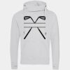 Cross neck hoodie Thumbnail