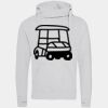 Cross neck hoodie Thumbnail