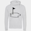 Cross neck hoodie Thumbnail