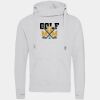 Cross neck hoodie Thumbnail