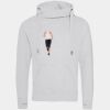 Cross neck hoodie Thumbnail