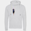 Cross neck hoodie Thumbnail