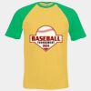 Short sleeve baseball tee Thumbnail